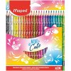 Farebné ceruzky Maped Color Peps Mini Cute 24ks - tvrdosť HB, nestrúhaná, 120 bal Farebné ceruzky Maped Color Peps Mini Cute 24ks - tvrdosť HB, nestrúhaná, 120 bal
