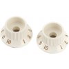 FENDER S-1 Switch Stratocaster Knobs 2 ks Parchment FENDER S-1 Switch Stratocaster Knobs 2 ks Parchment