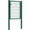 EKOfence Bránka 1kr. 2D BOX ZnPVC 1000x1200mm RAL6005 zelená 14204