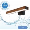 Brilagi | Brilagi-LED Kúpeľňové osvetlenie zrkadla WOODY MIRROR LED/8W/230V IP44 dub/čierna | BG0876 Brilagi | Brilagi-LED Kúpeľňové osvetlenie zrkadla WOODY MIRROR LED/8W/230V IP44 dub/čierna | BG0876