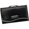 Jennifer Jones 5245-2 čierna dámska kožená peňaženka 14 x 9 x 3 cm Jennifer Jones 5245-2 čierna dámska kožená peňaženka 14 x 9 x 3 cm