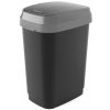 KIS Dual Swing bin 0306 antracit 25 l, veľkosť M