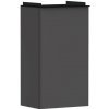 Hansgrohe Xelu Q Umývadlová skrinka, 63x34x27 cm, 1 dvierka, pánty vľavo, matná sivá/matná čierna 54012670-HG Hansgrohe Xelu Q Umývadlová skrinka, 63x34x27 cm, 1 dvierka, pánty vľavo, matná sivá/matná čierna 54012670-HG