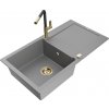 MEXEN/S MEXEN/S - Leo granitový drez 1 s odkvapkávačom vrátane batérie Flora, šedá 6501-71-670401-57-G MEXEN/S MEXEN/S - Leo granitový drez 1 s odkvapkávačom vrátane batérie Flora, šedá 6501-71-670401-57-G