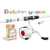 Detský SET - prút DELPHIN Yupie + navijak + vlasec dĺžka 1,80 m, záťaž 40 g Detský SET - prút DELPHIN Yupie + navijak + vlasec dĺžka 1,80 m, záťaž 40 g