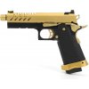 Vorsk Airsoftová pištoľ Hi-Capa 4.3, GBB - zlatá Vorsk Airsoftová pištoľ Hi-Capa 4.3, GBB - zlatá