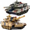 RCprofi RC súprava infračervených tankov M1A2 a Leopard RCprofi RC súprava infračervených tankov M1A2 a Leopard