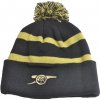 Fan-shop Čiapka ARSENAL FC Bobble Stripe zlaté Fan-shop Čiapka ARSENAL FC Bobble Stripe zlaté