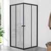 POINT Q BLACK 90x90 Grape Štvorcová sprchová zástena POINT Q BLACK 90x90 Grape Štvorcová sprchová zástena