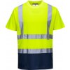 PORTWEST Portwest Contrast Hi-Vis tričko S/S Žltá-Námornícka modrá, 4XL PORTWEST Portwest Contrast Hi-Vis tričko S/S Žltá-Námornícka modrá, 4XL