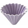 Origami keramický dripper S fialový japonský porcelánový V60