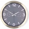 | Nedis CLWA5226SS - Nástenné hodiny s teplomerom a vlhkomerom, priemer 30,5 cm, 1xAA, nerez | CLWA5226SS | Nedis CLWA5226SS - Nástenné hodiny s teplomerom a vlhkomerom, priemer 30,5 cm, 1xAA, nerez | CLWA5226SS