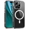 Hybridné TPU puzdro Etteri Mag pre iPhone 16 Pro transparentné Hybridné TPU puzdro Etteri Mag pre iPhone 16 Pro transparentné
