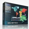 Giftio Mapa Světa 1500 dielov Giftio Mapa Světa 1500 dielov