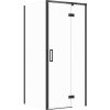 CERSANIT Sprchovací kabína obdélníková LARGA pravá 90x80x195 cm černá S601-303 CERSANIT Sprchovací kabína obdélníková LARGA pravá 90x80x195 cm černá S601-303