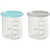 Beaba set 2 dóz na jedlo Maxi Portion 2x240 ml 912714 bledomodrá a bledozelená Beaba set 2 dóz na jedlo Maxi Portion 2x240 ml 912714 bledomodrá a bledozelená