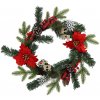 CHOMIK VIANOČNÝ VENIEC 40 CM ČERVENÝ S POINSECIJOU *2576 CHOMIK VIANOČNÝ VENIEC 40 CM ČERVENÝ S POINSECIJOU *2576