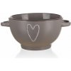 Banquet miska keramická HEART 660 ml hnědá Banquet miska keramická HEART 660 ml hnědá