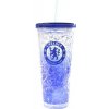 Chelsea FC Chladiaci pohár so slamkou Chelsea FC, plast, 600 ml Chelsea FC Chladiaci pohár so slamkou Chelsea FC, plast, 600 ml