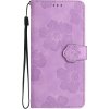 Peňaženkové puzdro Embossing Pattern Kvety fialové – Xiaomi Redmi Note 12S Peňaženkové puzdro Embossing Pattern Kvety fialové – Xiaomi Redmi Note 12S