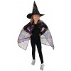 Detský plášť čarodejnica s klobúkom Detský plášť čarodejnica s klobúkom