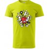 Bowling komiks - Klasické pánske tričko vyššej gramáže - 3XL ( Limetková ) Bowling komiks - Klasické pánske tričko vyššej gramáže - 3XL ( Limetková )
