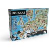 Popular Mapa Evropy 160 dielov Popular Mapa Evropy 160 dielov