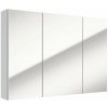 Defra Salsa skrinka 85x15x60 cm so zrkadlom biela 242-E-08501 Defra Salsa skrinka 85x15x60 cm so zrkadlom biela 242-E-08501