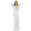 MAKRO - Soška biely anjel 32cm, polyrezin MAKRO - Soška biely anjel 32cm, polyrezin