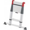 MUNK Günzburger Steigtechnik 115413 eloxovaný hliník, plast stupňovitý teleskopický rebrík Max.prac. výška: 4700 mm; 115413 MUNK Günzburger Steigtechnik 115413 eloxovaný hliník, plast stupňovitý teleskopický rebrík Max.prac. výška: 4700 mm; 115413