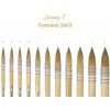 Štetec Simply-T Fontaine 2403 - Quill, krátka rukoväť Veľkosť štetca: 4 Štetec Simply-T Fontaine 2403 - Quill, krátka rukoväť Veľkosť štetca: 4