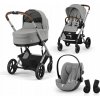 CYBEX Kombinovaný kočík Balios One Box comfort 3v1 Stone Grey CYBEX Kombinovaný kočík Balios One Box comfort 3v1 Stone Grey