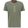Alpha Industries tričko pánske Alpha PP T dark olive zelené