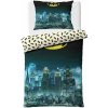 Carbotex · Bavlnené posteľné obliečky Batman – motív Nočný Gotham - 100% bavlna - 70x90 cm + 140x200 cm Carbotex · Bavlnené posteľné obliečky Batman – motív Nočný Gotham - 100% bavlna - 70x90 cm + 140x200 cm