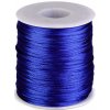 Saténová šnúra Ø1 mm - 1 ks 122 modrá Saténová šnúra Ø1 mm - 1 ks 122 modrá