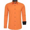 Rusty Neal košela pánska R-44 slim fit oranžová