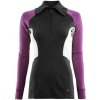 Aclima WarmWool Polo Women, Marengo/Sunset Purple/Nature - dámské triko S Aclima WarmWool Polo Women, Marengo/Sunset Purple/Nature - dámské triko S