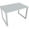 Hobis Pracovný stôl UNI O, 120x75,5x80 cm, sivá/sivá Hobis Pracovný stôl UNI O, 120x75,5x80 cm, sivá/sivá