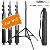 walimex WT-806 Lampenstativ 256cm 4er Set walimex WT-806 Lampenstativ 256cm 4er Set