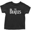 The Beatles Drop T Logo čierna