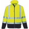 Portwest S425 Hi-Vis Reflexná softshellová bunda žltá/tmavomodrá L Portwest S425 Hi-Vis Reflexná softshellová bunda žltá/tmavomodrá L