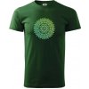 Mandala zelenožlutá - Tričko extra veľké (5-8XL) - 5XL ( Fľaškovozelená ) Mandala zelenožlutá - Tričko extra veľké (5-8XL) - 5XL ( Fľaškovozelená )