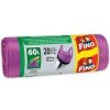 Fino Vrecia zaväzovacie Color 60l 13 µm 20 ks fialové Fino Vrecia zaväzovacie Color 60l 13 µm 20 ks fialové
