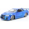 Jada Model AutaToys Nissan Skyline 2002odlievanýmierka 1:24 Jada Model AutaToys Nissan Skyline 2002odlievanýmierka 1:24
