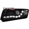 DAYLINE predné svetlá Skoda Fabia 99-07 čierne DAYLINE predné svetlá Skoda Fabia 99-07 čierne