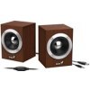 GENIUS repro SP-HF280, 2.0, 6W, dřevěné, hnědé GENIUS repro SP-HF280, 2.0, 6W, dřevěné, hnědé
