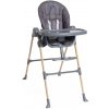 CHICCO Stolička jedálenská Polly Essential - Coal CHICCO Stolička jedálenská Polly Essential - Coal