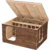 Natural Living přírodní dř. domek HILKE s jesličkami 40 x 23 x 32 cm Natural Living přírodní dř. domek HILKE s jesličkami 40 x 23 x 32 cm