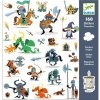 Djeco Samolepky Rytierska bitka 160ks Djeco Samolepky Rytierska bitka 160ks