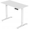 DELSO Elektrický výškovo nastaviteľný stôl ADJUSTER PRO - 80 cm, 160 cm, Biela, Biela DELSO Elektrický výškovo nastaviteľný stôl ADJUSTER PRO - 80 cm, 160 cm, Biela, Biela